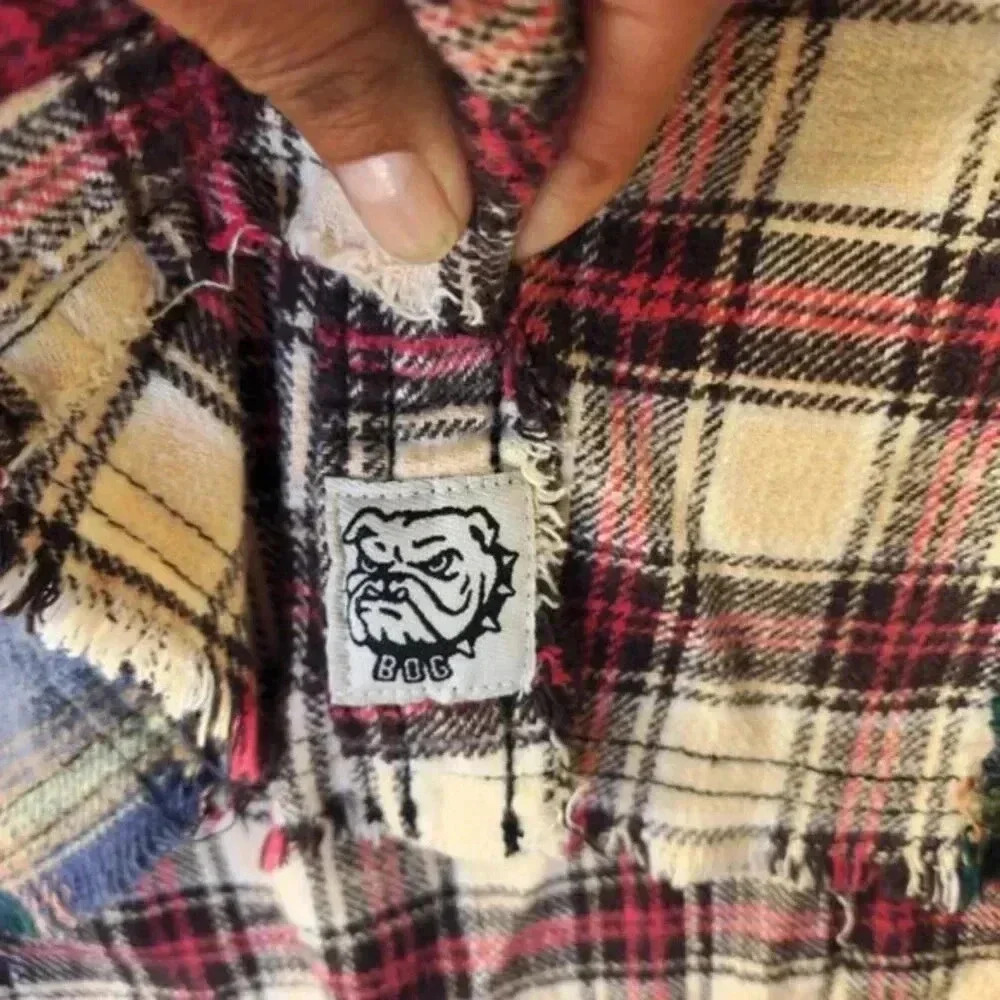 BDG Robbie Spliced Flannel Shirt‎ from Urban Outfitters! - Picture 3 of 15